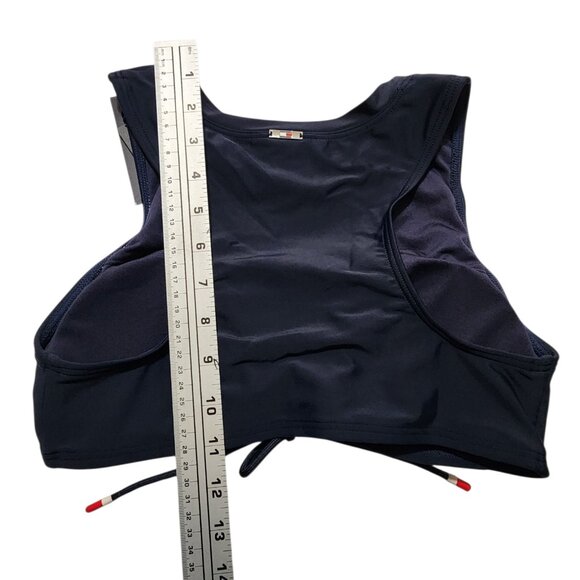 Tommy Hilfiger Women's Padded Tank Top & bikini Bottom swimsuit navy Size Small‎ - Picture 6 of 10